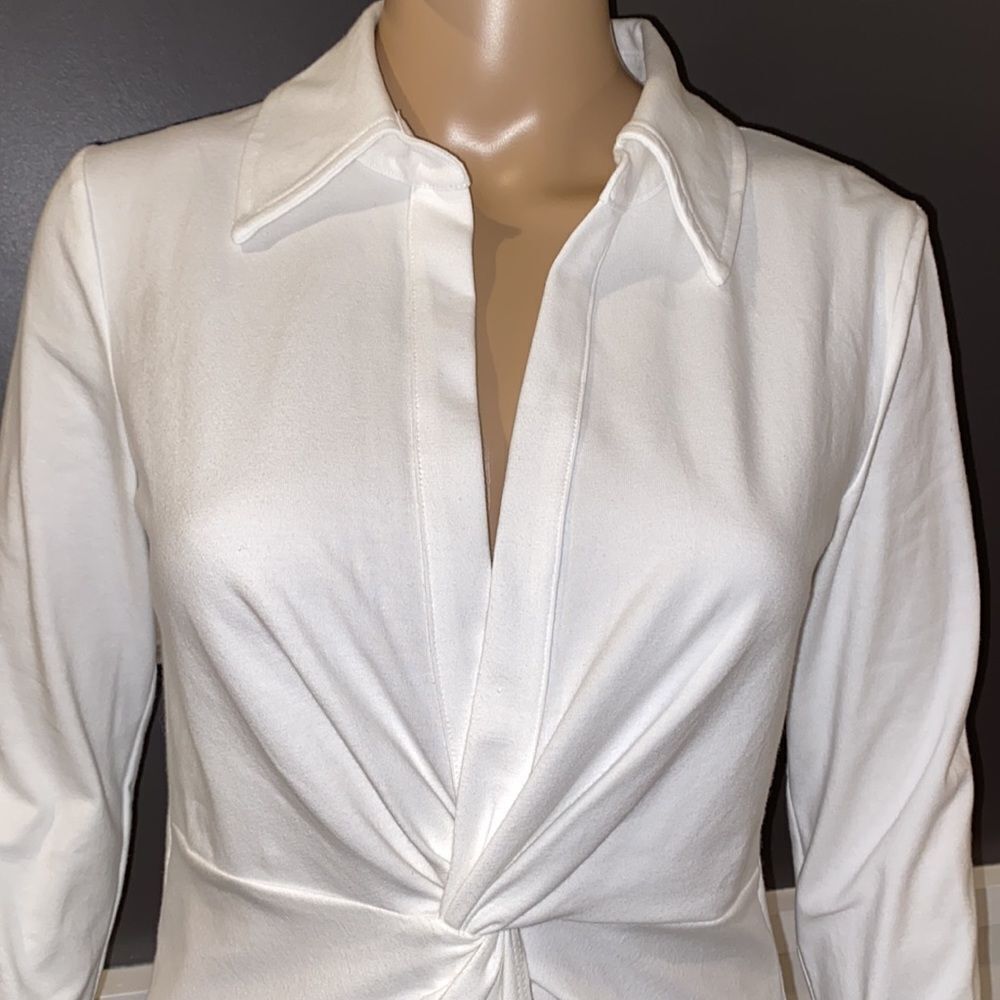NWT L'Academie The Amarine Top in White - Picture 8 of 10